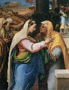 Sebastiano del Piombo Visitation France oil painting artist